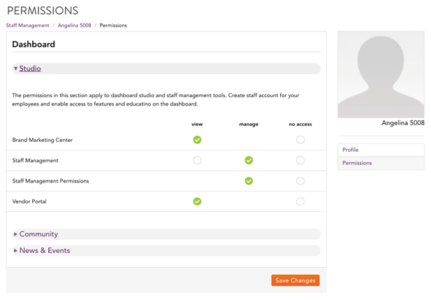 permissions